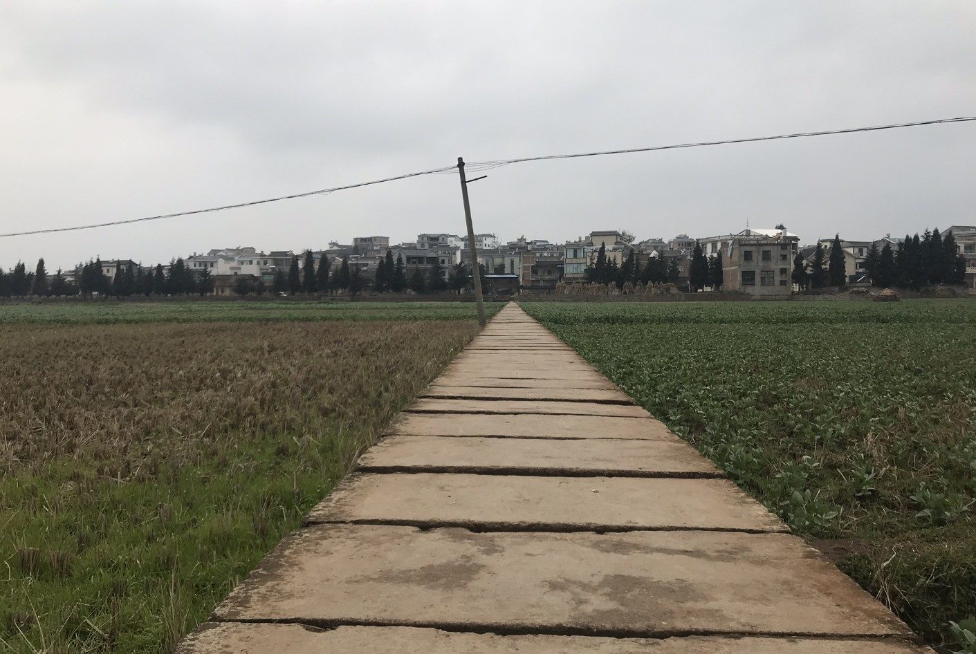 Sanhe Countryside Pavement